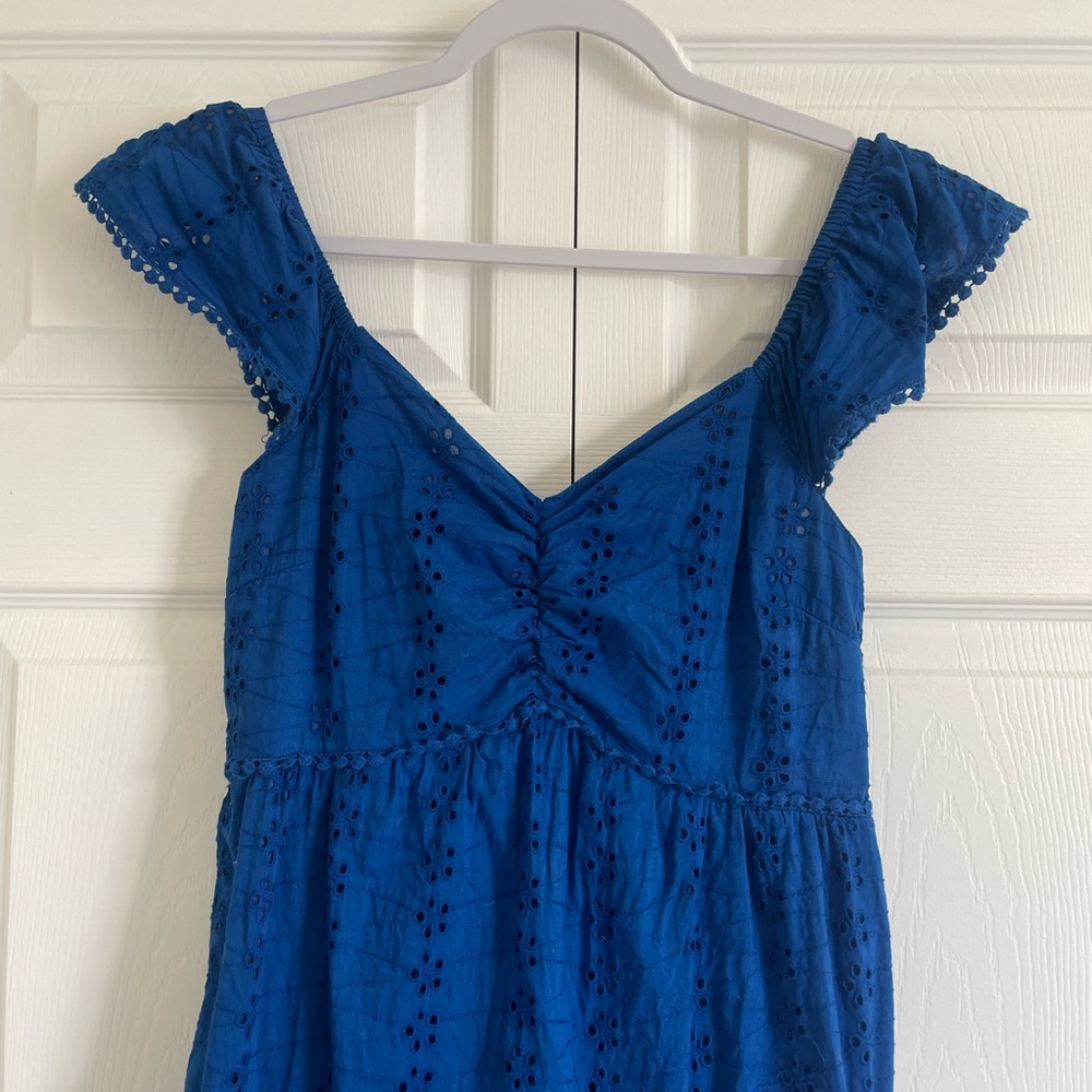 Women's Cobalt Midi Dress - Picture 2 of 4